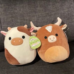 2021 ronnie + cow squishmallows